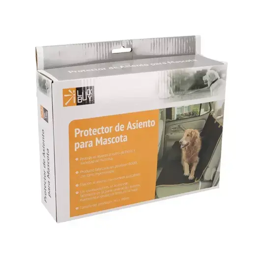 Protector LUCKIBUY De Asiento Trasero Para Mascotas.webp