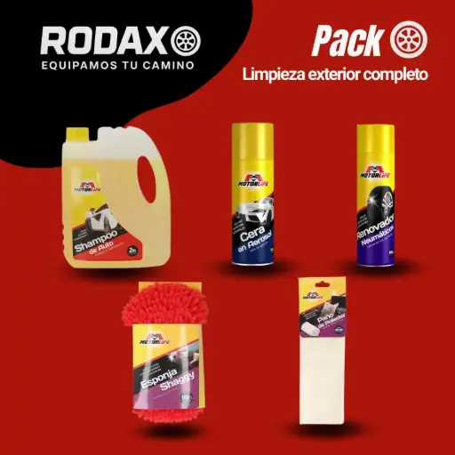 [RDX-EXT-PACK-C] Pack Limpieza Exterior Completo