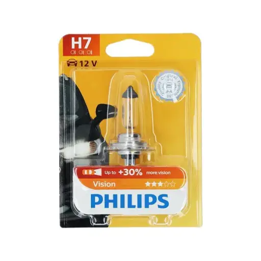 Ampolleta Visión H7 de 12v y 55w Base Px26d