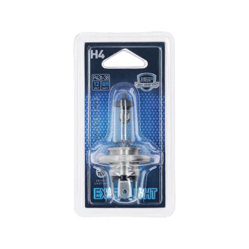 Ampolleta para Auto Extra Light H4 12V 100/90W DGP Base P43T-38